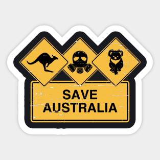 Save Australia Sticker